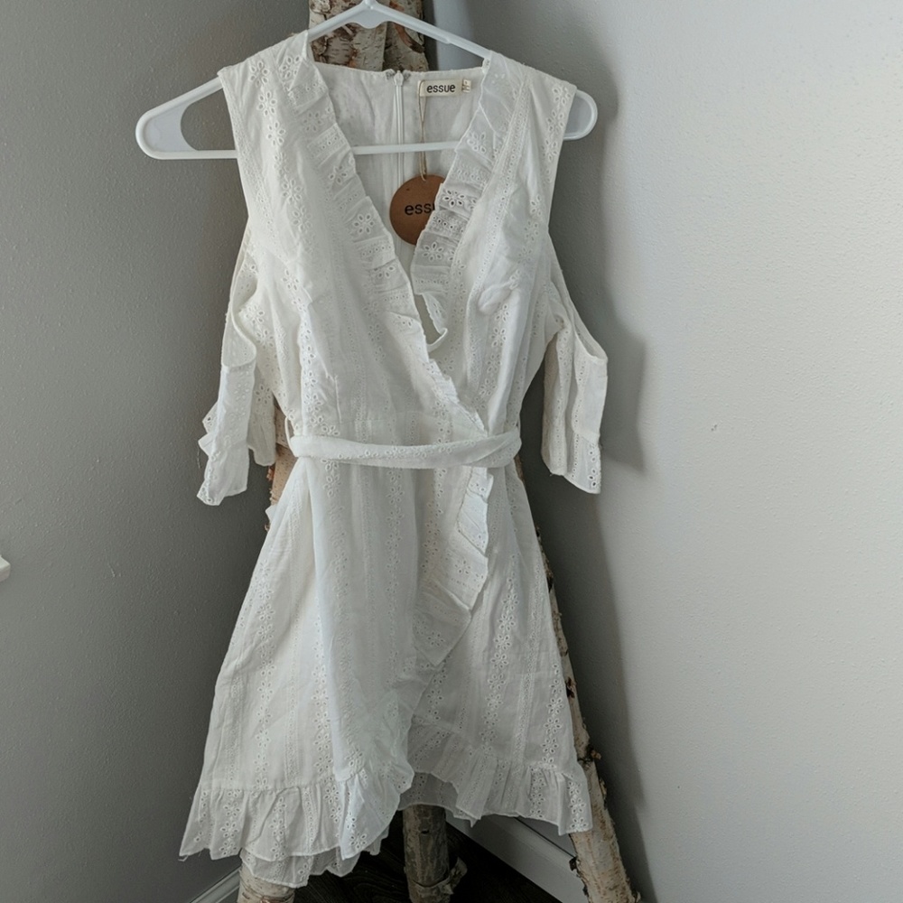 White summer dress